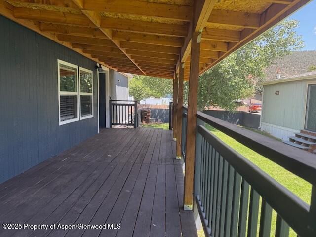 Exterior, Wood Texture Flooring