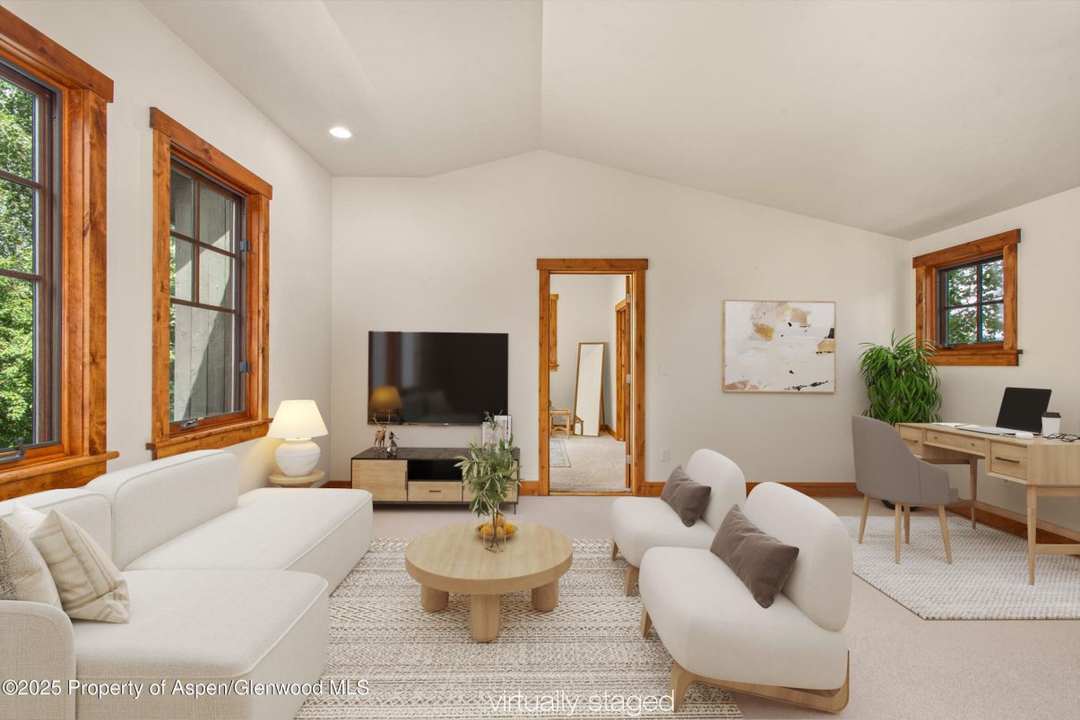 Home Office, Interior, Living room, Recessed Lighting
