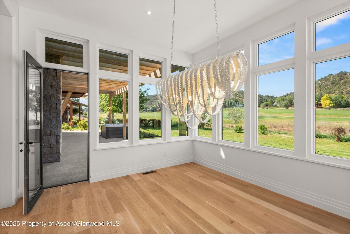Interior, Pendant Lights, Recessed Lighting, Wood Texture Flooring
