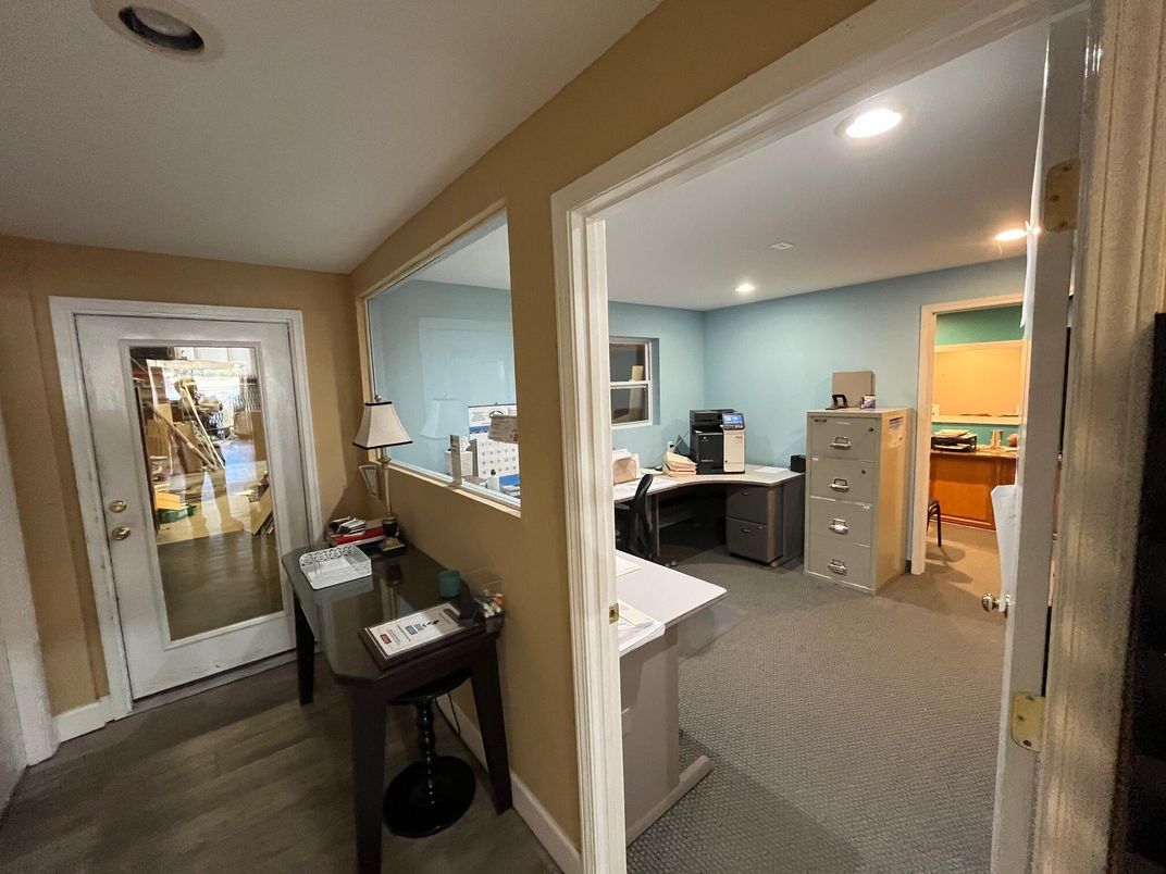 Home Office, Interior, Recessed Lighting