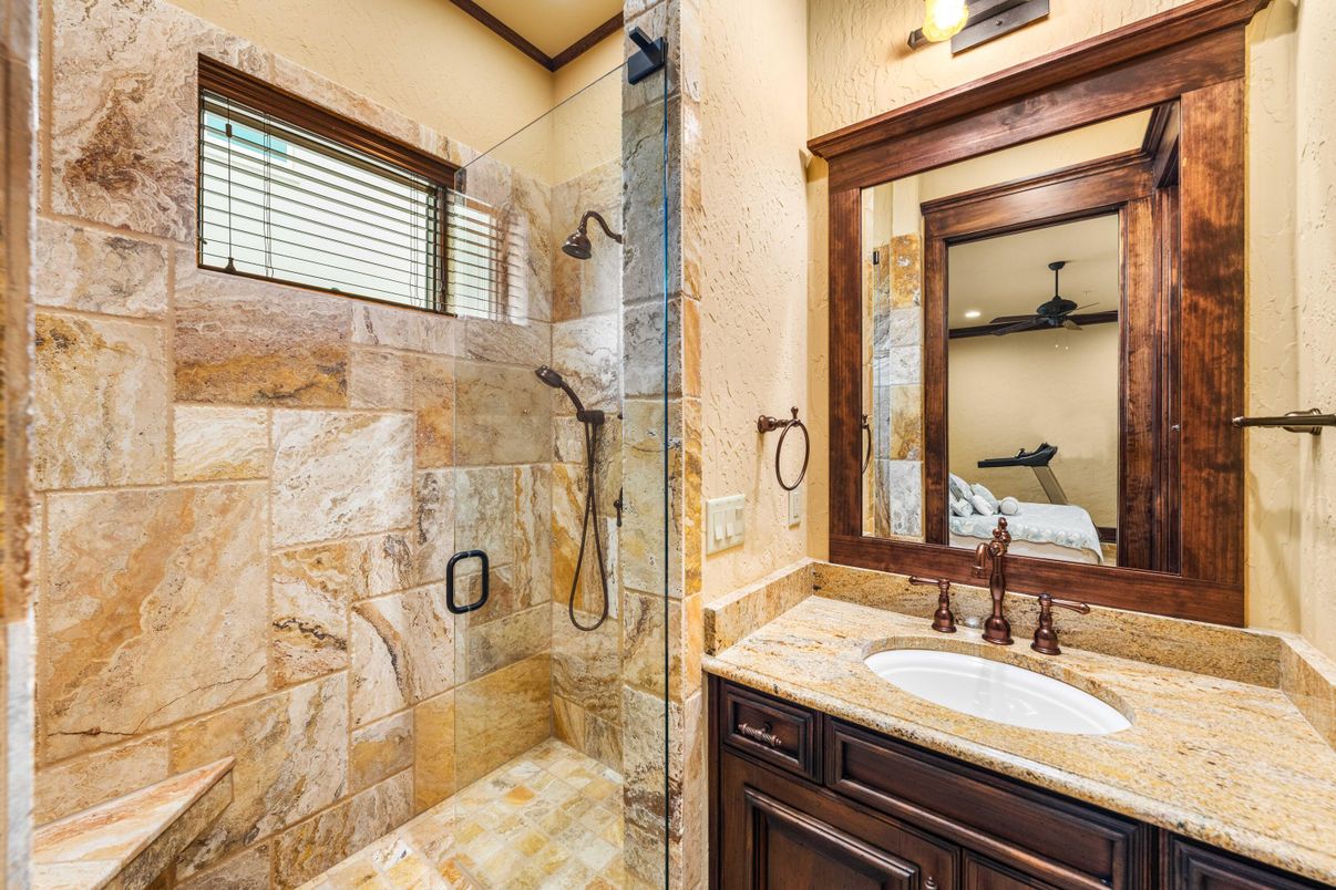 Bathroom, Interior, Stone Walls