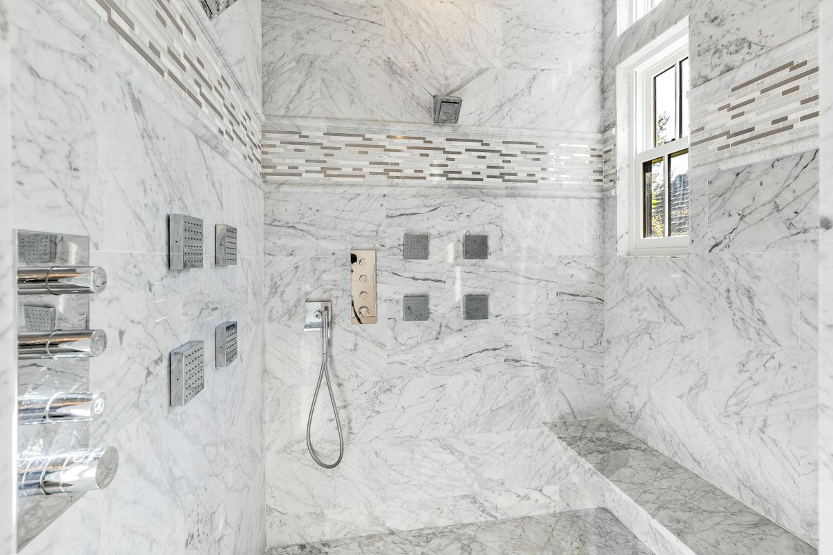 Bathroom, Interior, Marble, Marble Walls