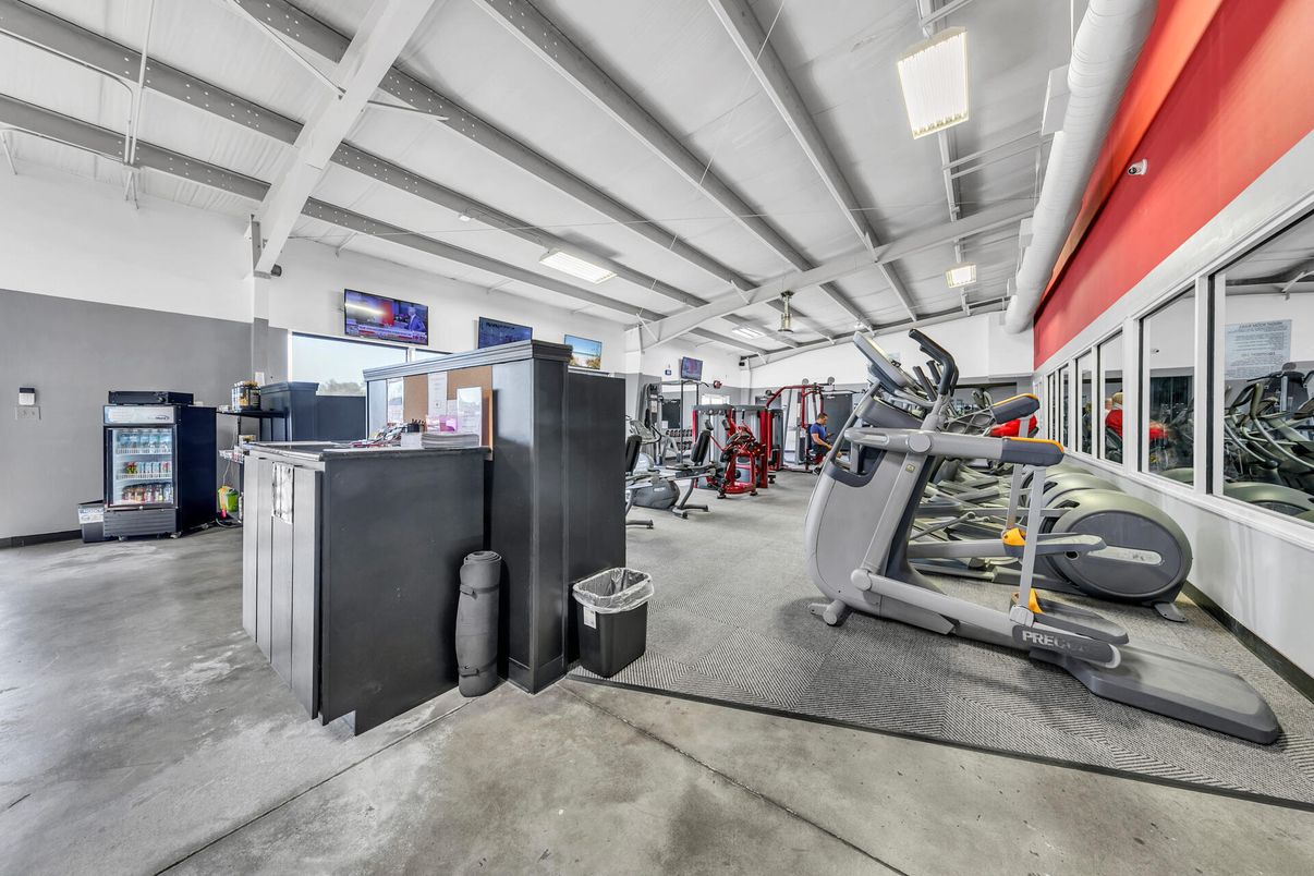 Fitness Equipment, Gym, Interior