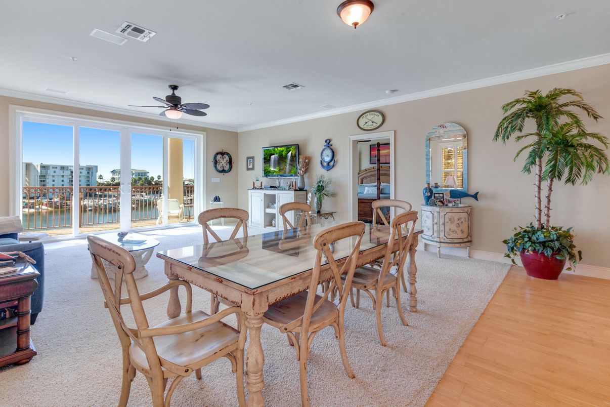 Dining room, Fireplace, Interior, Wood Texture Flooring