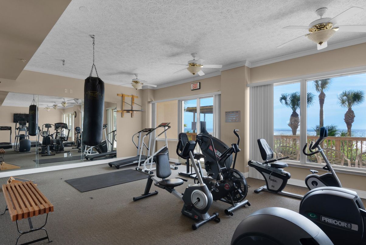 Fitness Equipment, Gym, Interior