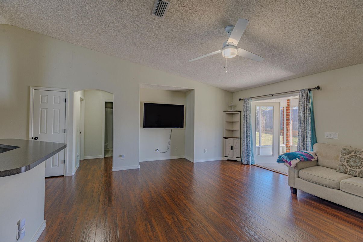 Empty room, Interior, Wood Texture Flooring