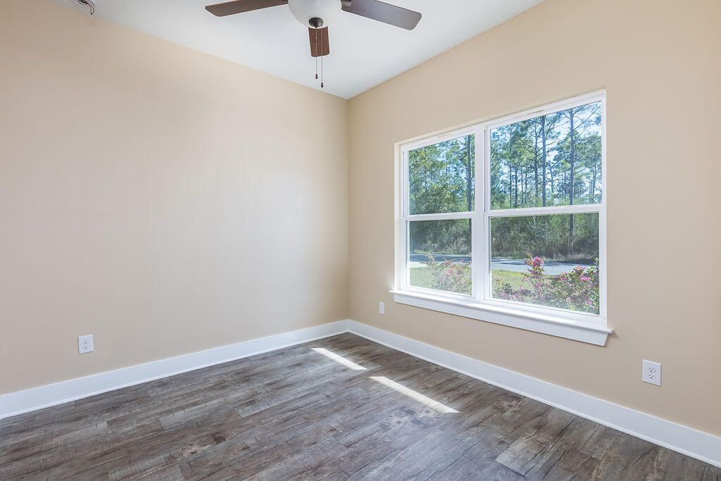 Empty room, Interior, Wood Texture Flooring
