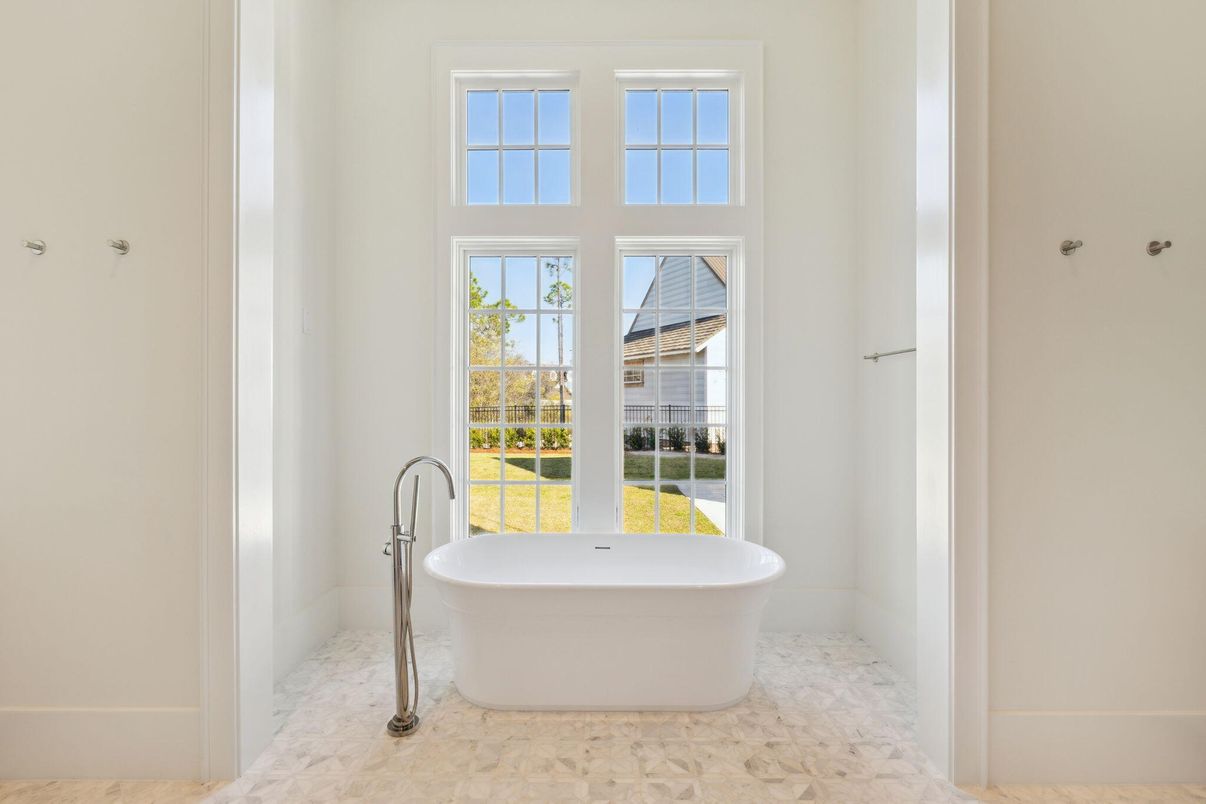 Bathroom, Free Standing Baths, Interior, Marble