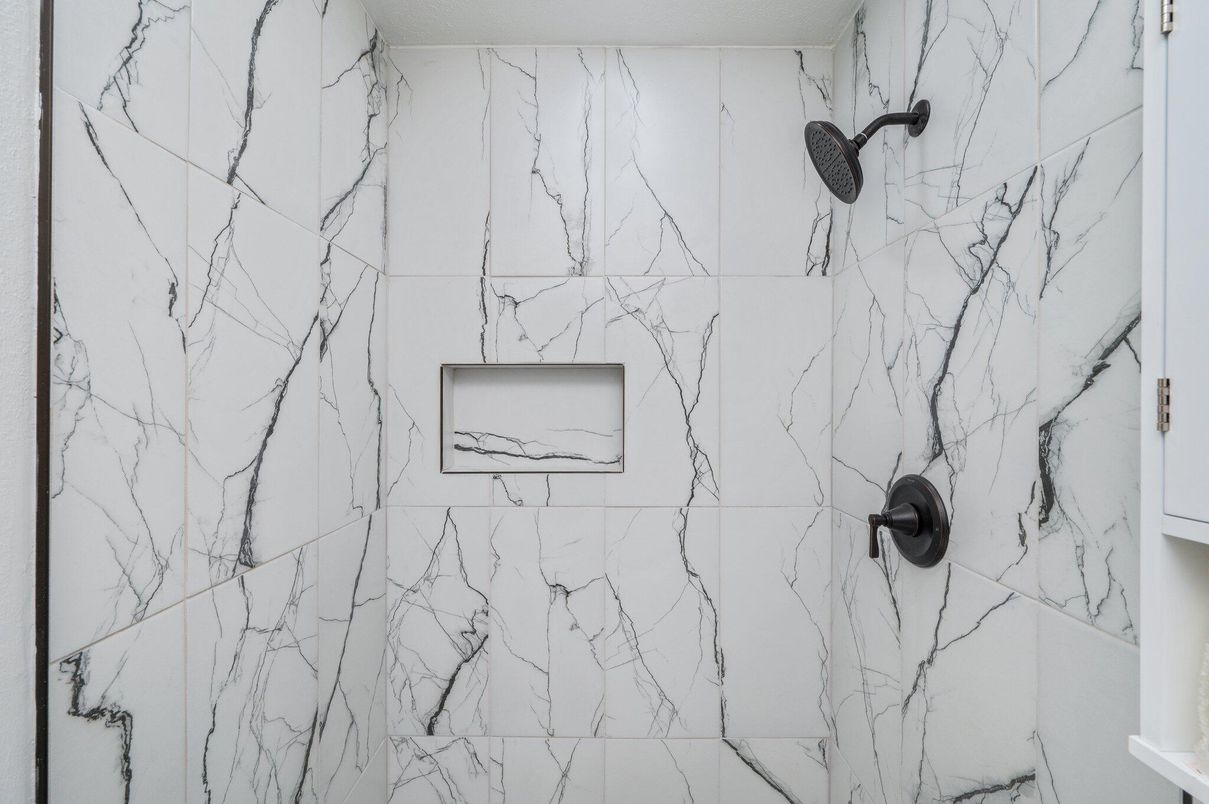 Bathroom, Interior, Marble Walls