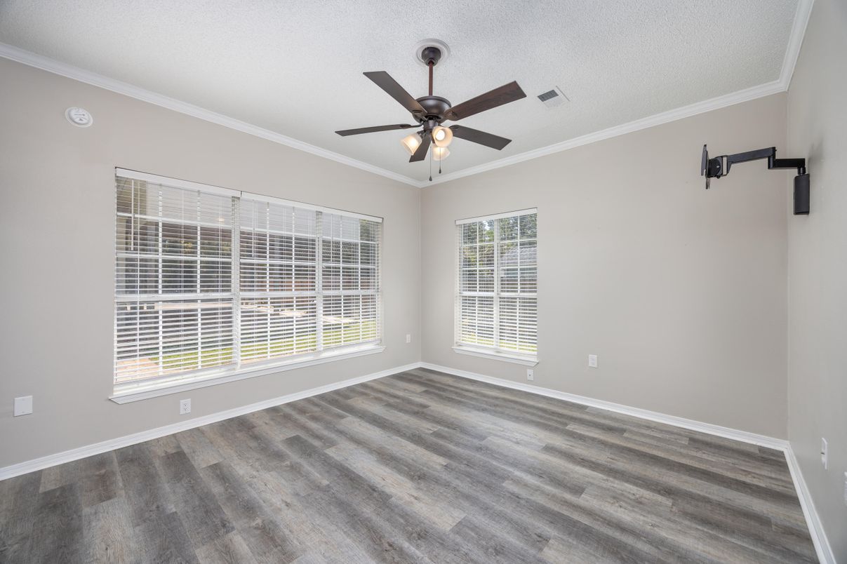 Empty room, Interior, Wood Texture Flooring