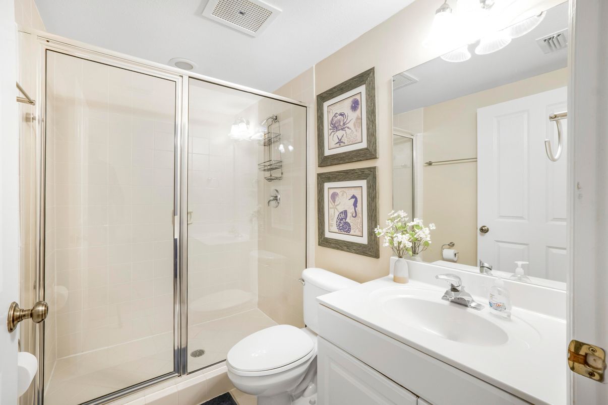 Bathroom, Glass Shower, Interior