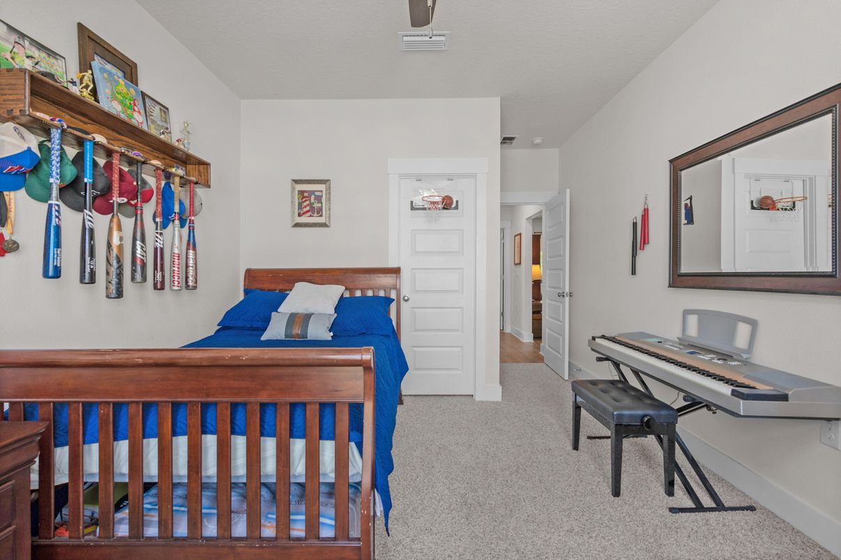 Bedroom, Interior, Piano