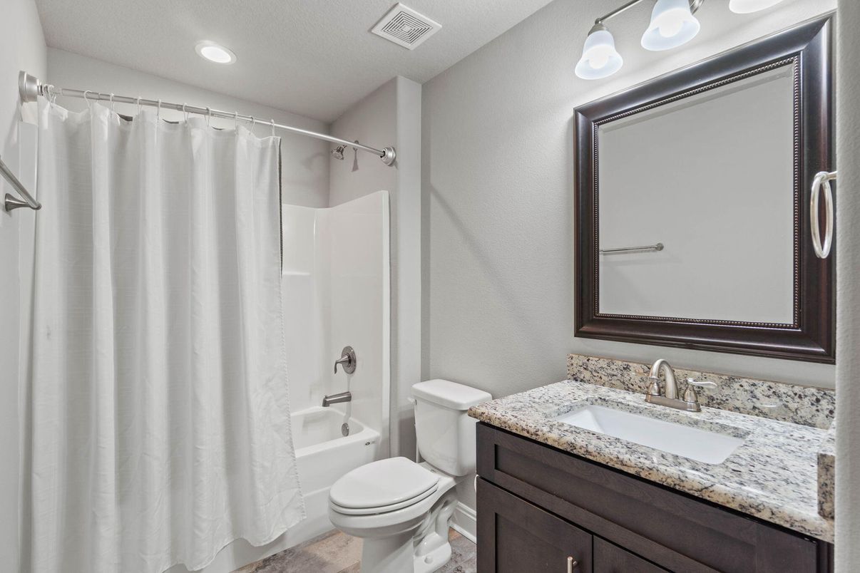 Bathroom, Interior, Recessed Lighting