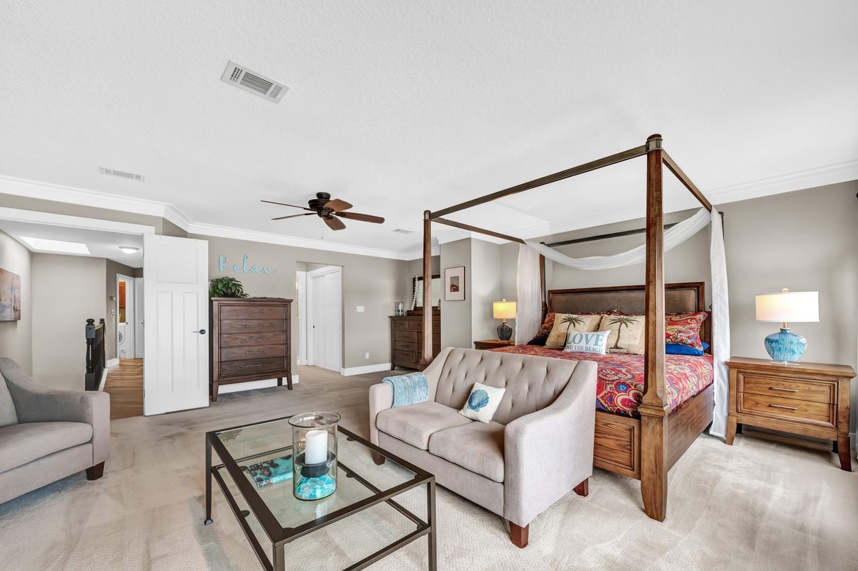 Bedroom, Interior, Living room, Recessed Lighting