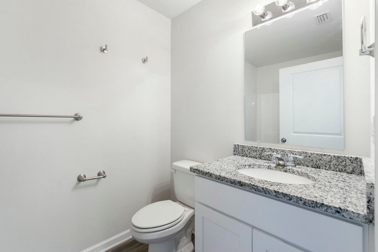 Bathroom, Interior, Wood Texture Flooring