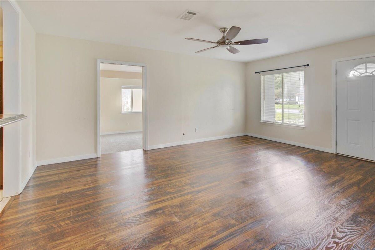 Empty room, Interior, Wood Texture Flooring