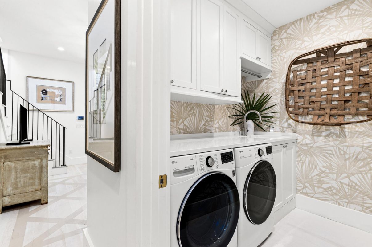 Interior, Recessed Lighting, Washer