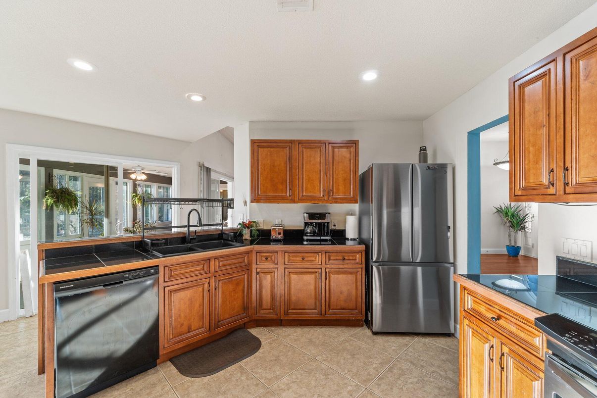 Interior, Kitchen, Recessed Lighting, Stainless Steel Appliances