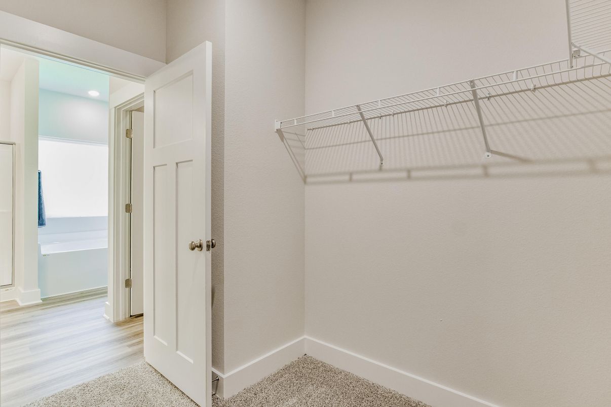 Interior, Recessed Lighting, Walk-in Closets, Wood Texture Flooring