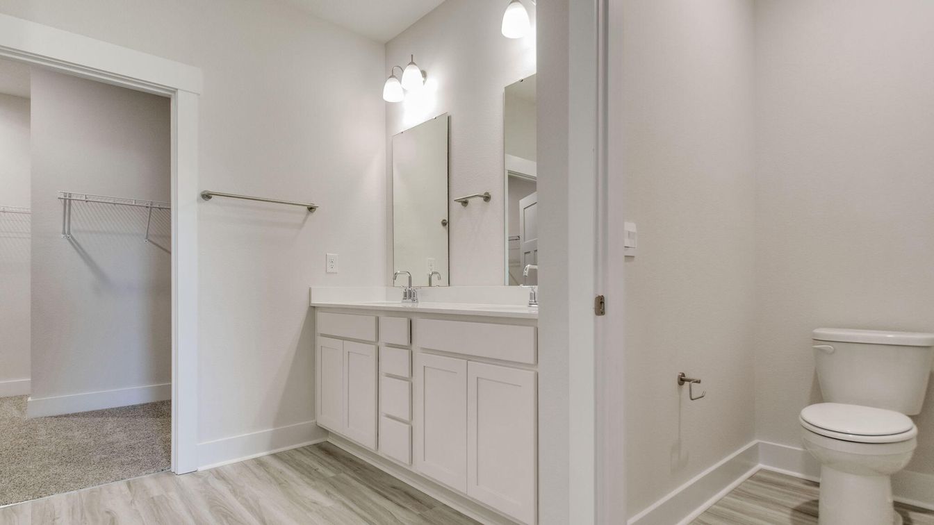 Bathroom, Interior, Walk-in Closets, Wood Texture Flooring