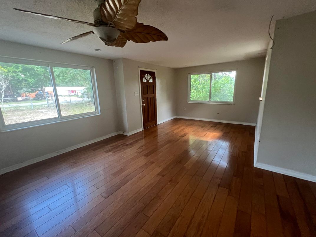 Empty room, Interior, Wood Texture Flooring