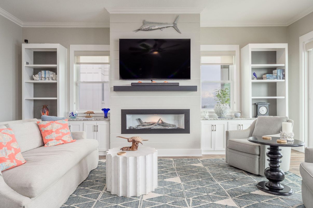 Fireplace, Interior, Living room
