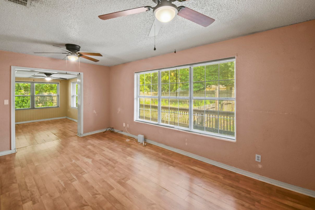 Empty room, Interior, Wood Texture Flooring