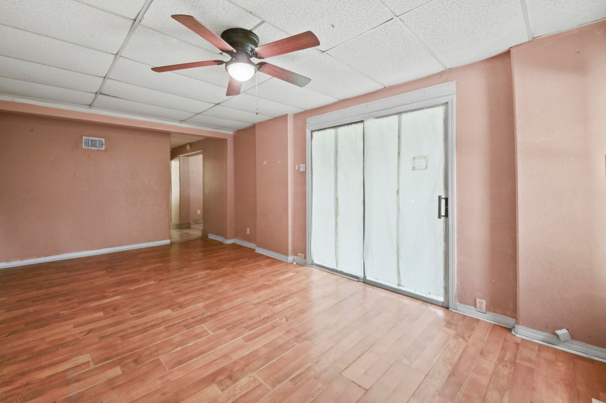 Empty room, Interior, Wood Texture Flooring
