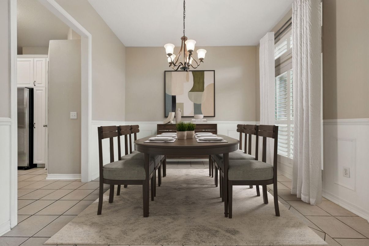 Chandelier, Dining room, Interior
