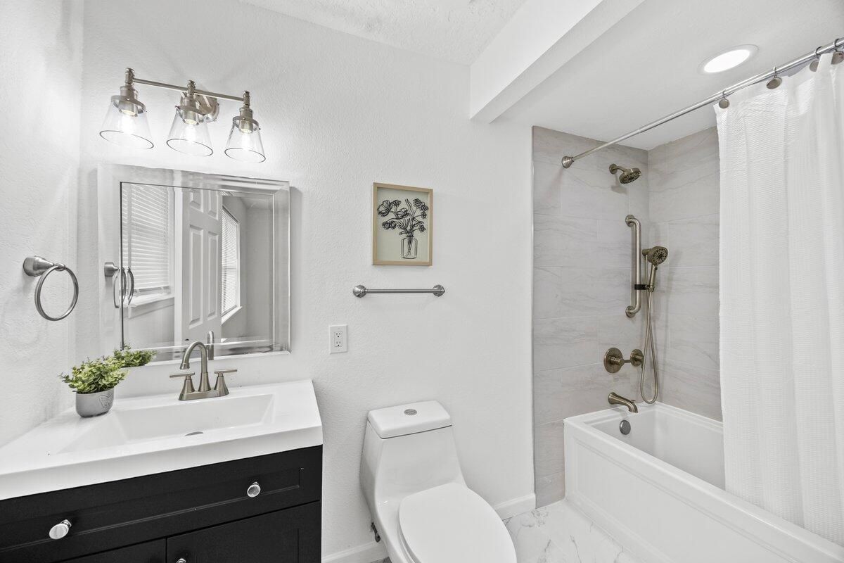 Bathroom, Glass Shower, Interior, Marble, Marble Walls, Recessed Lighting