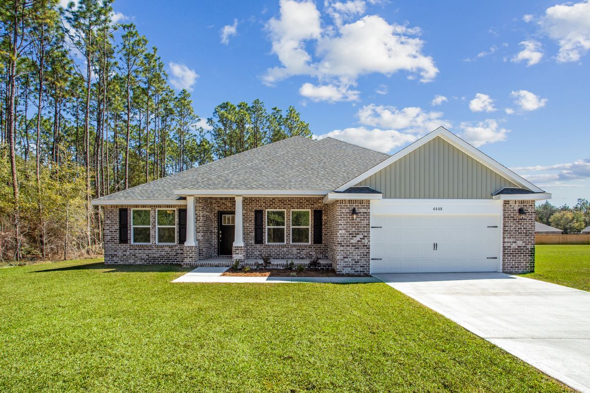 Attached, Exterior, Facade, Brick Facade, Ranch