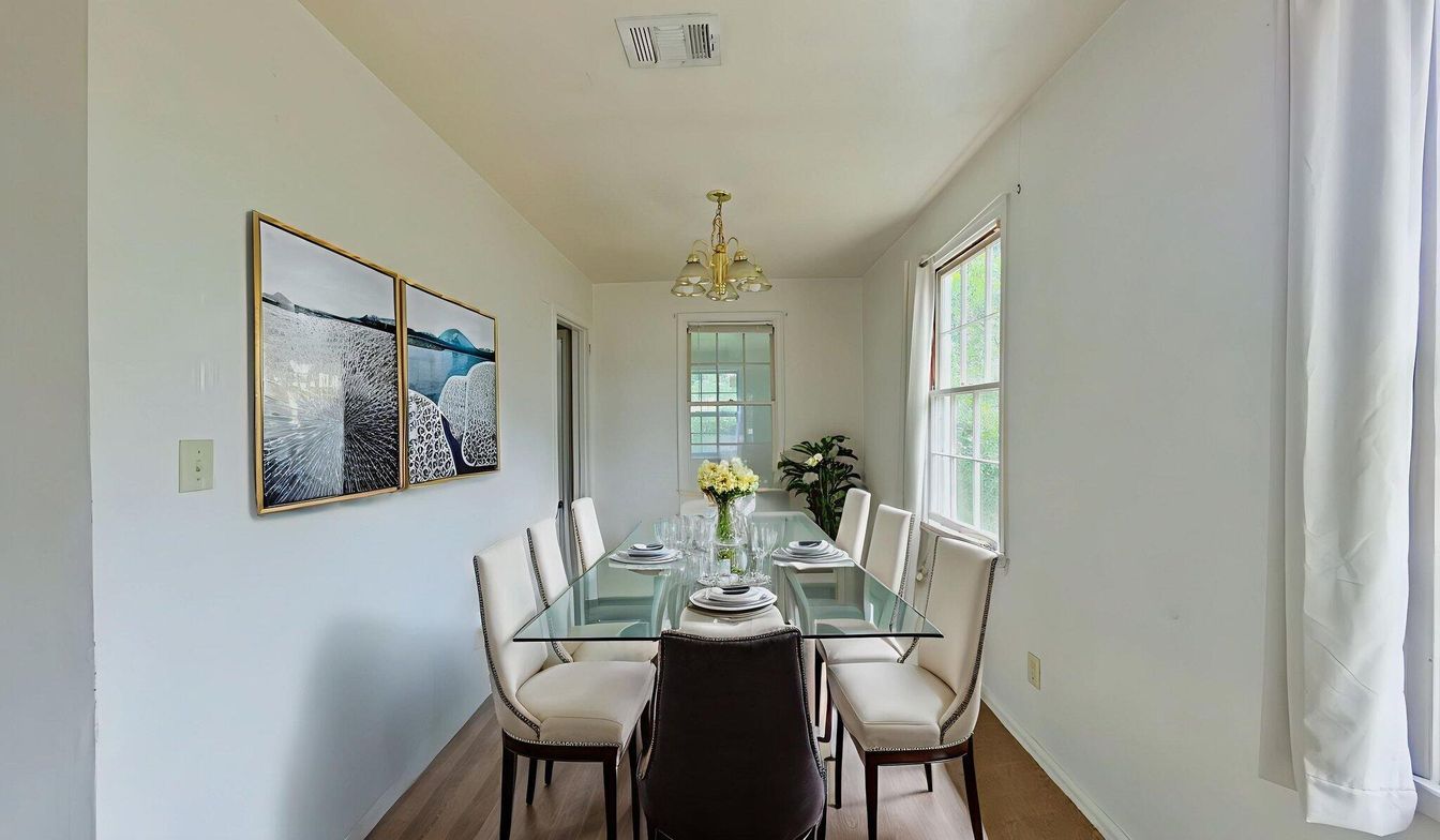 Dining room, Interior, Wood Texture Flooring