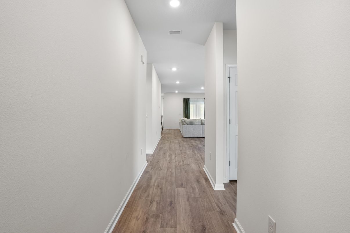 Interior, Recessed Lighting, Wood Texture Flooring