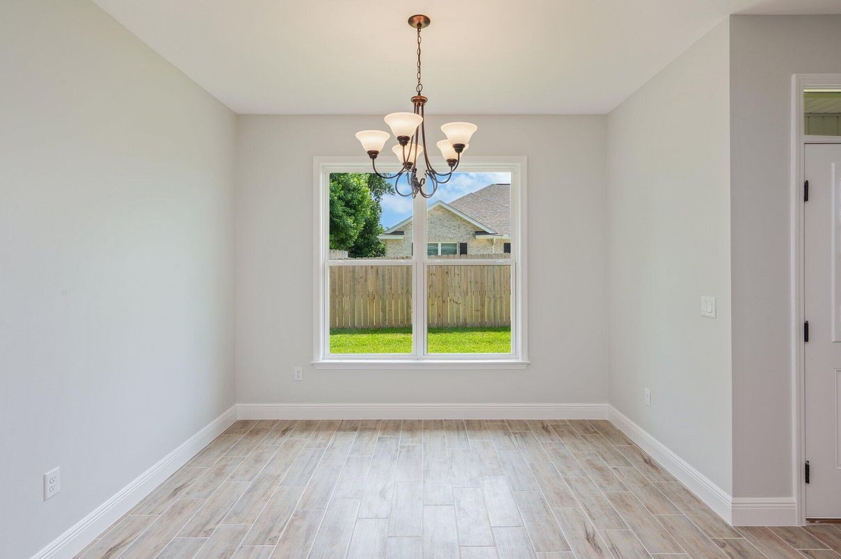 Chandelier, Empty room, Interior, Wood Texture Flooring