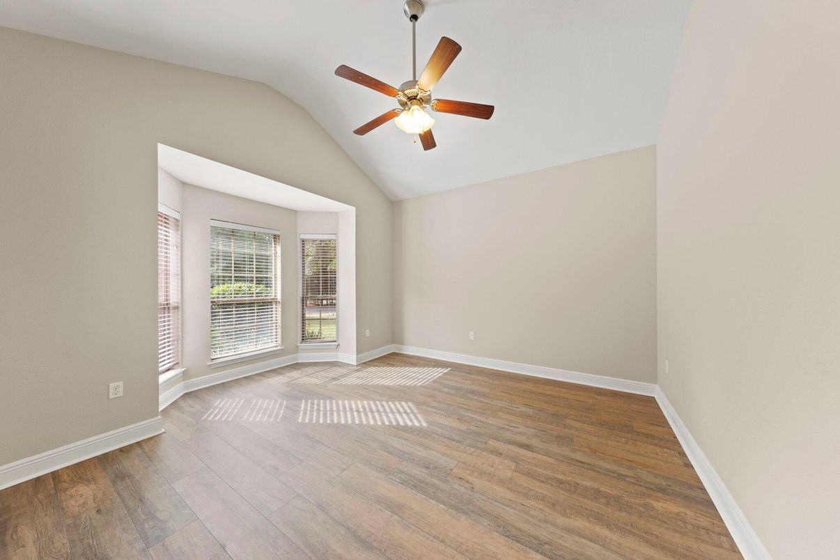Empty room, Interior, Wood Texture Flooring