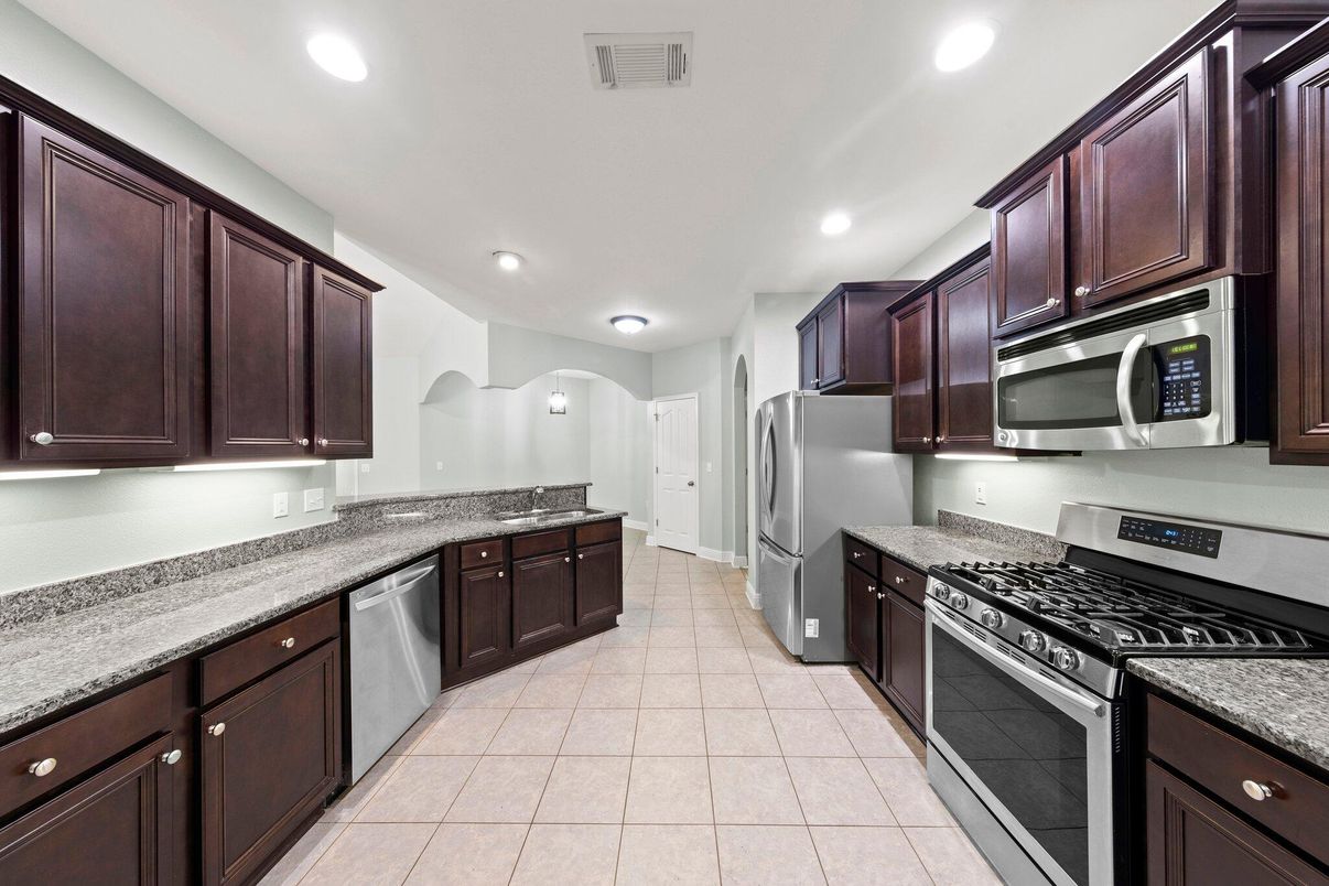 Interior, Kitchen, Recessed Lighting, Stainless Steel Appliances