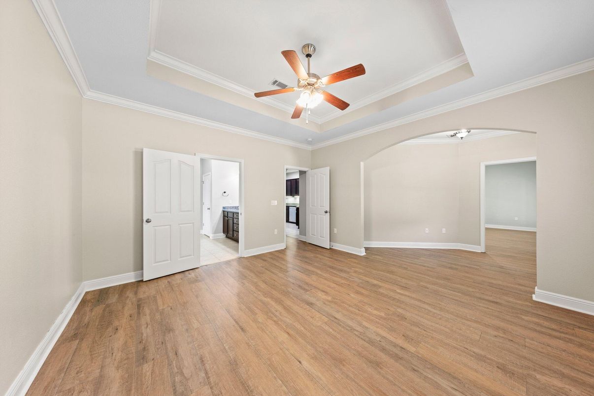 Empty room, Interior, Wood Texture Flooring