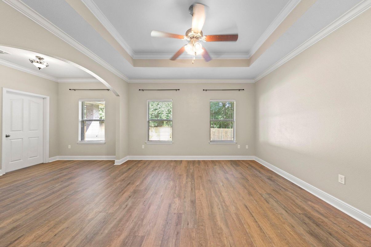 Empty room, Interior, Wood Texture Flooring