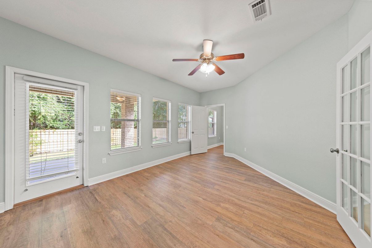 Empty room, Interior, Wood Texture Flooring