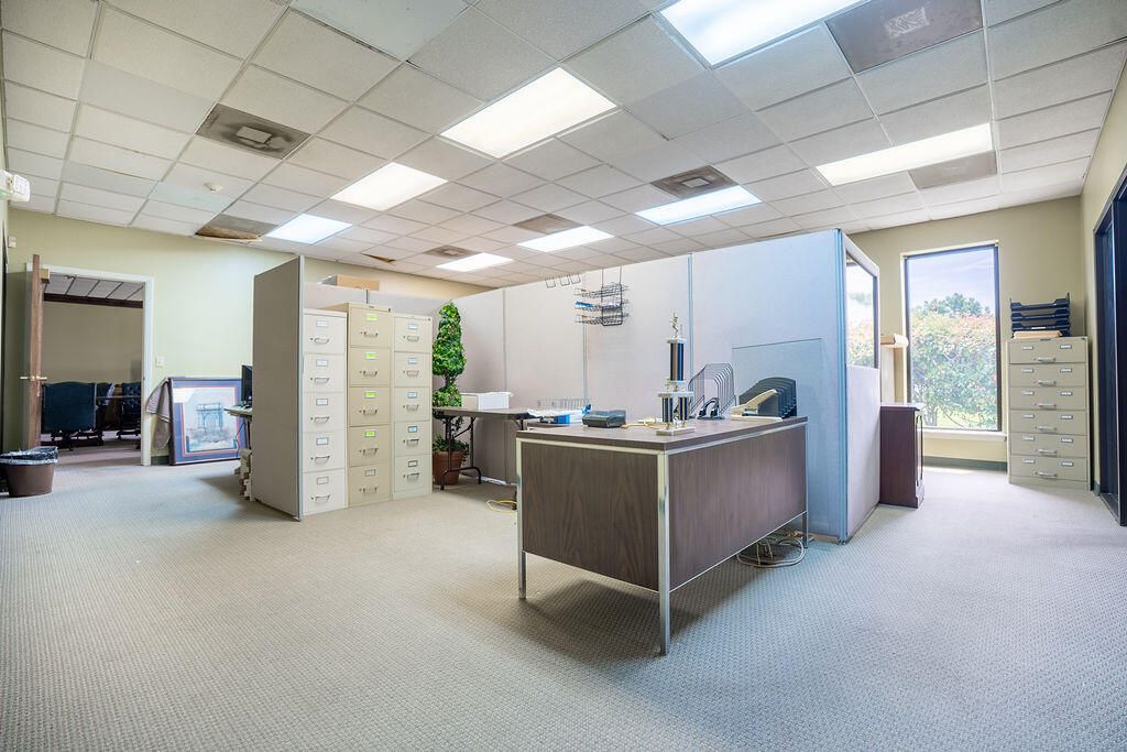 Home Office, Interior, Recessed Lighting