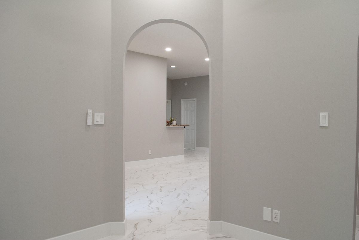 Interior, Marble, Recessed Lighting