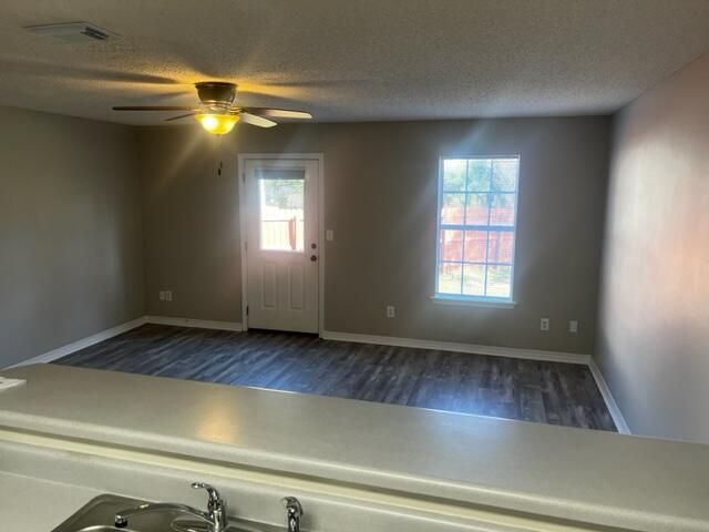Empty room, Interior, Wood Texture Flooring