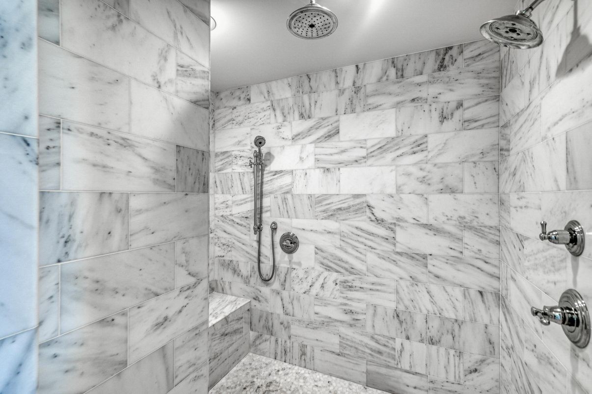 Bathroom, Interior, Marble Walls
