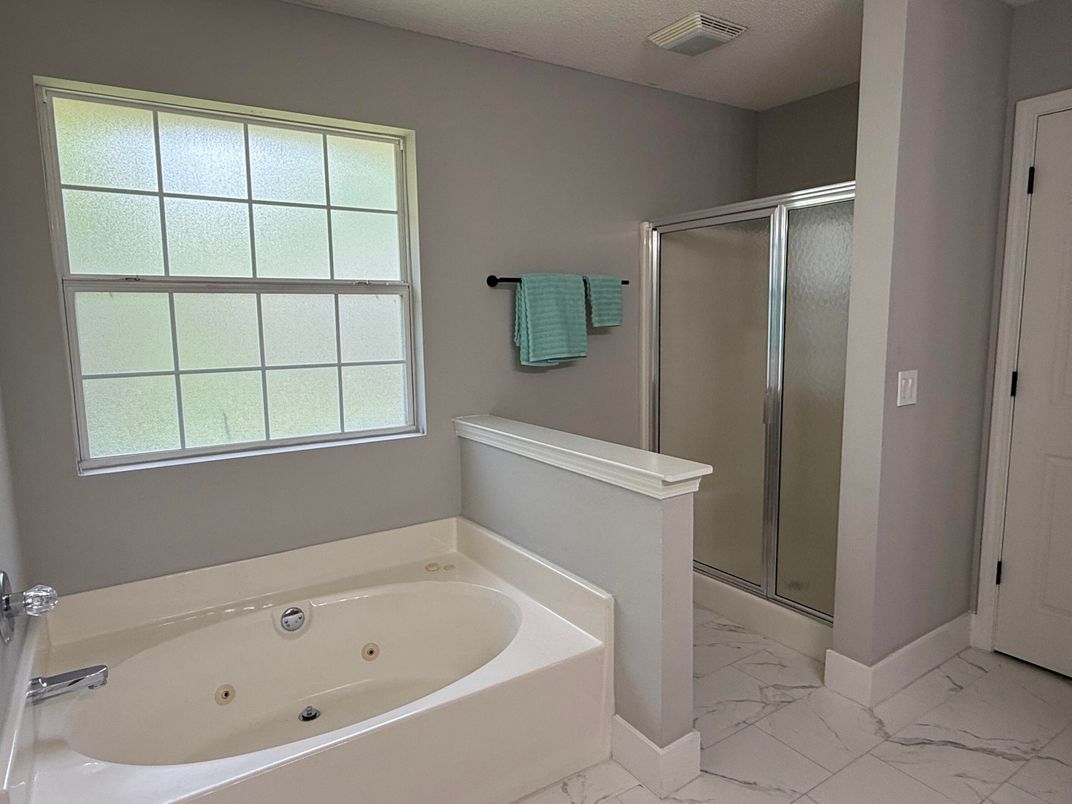 Bathroom, Glass Shower, Interior, Marble