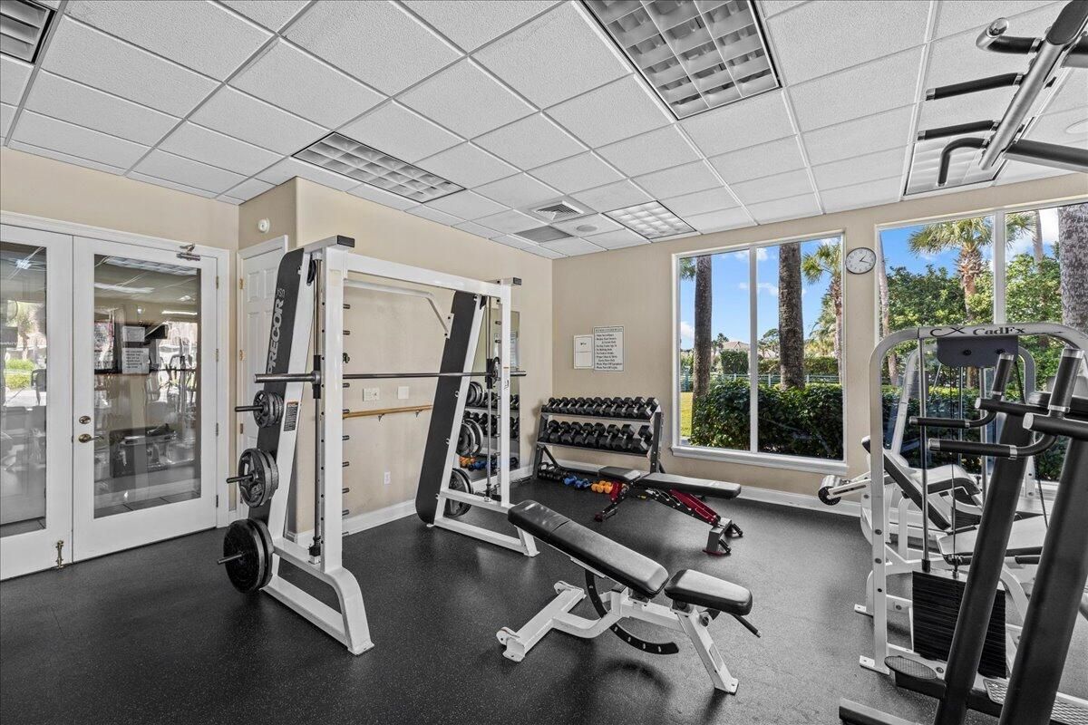 Fitness Equipment, Gym, Interior