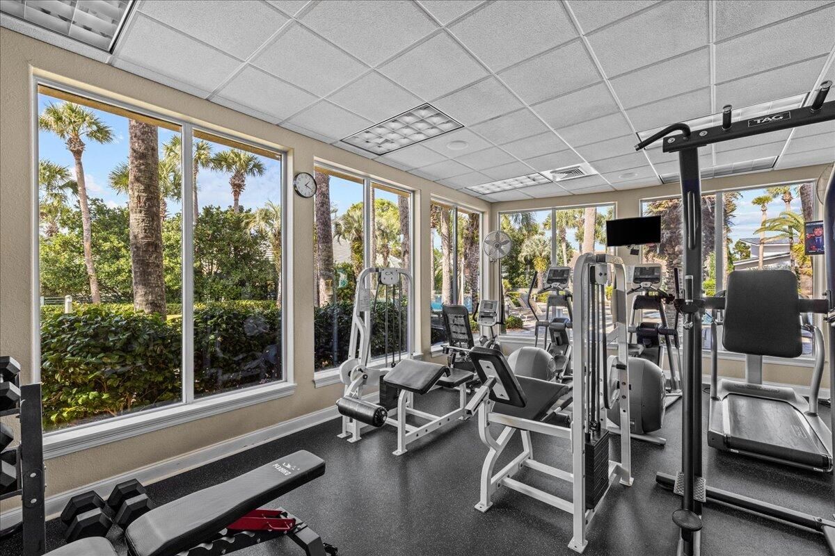 Fitness Equipment, Gym, Interior