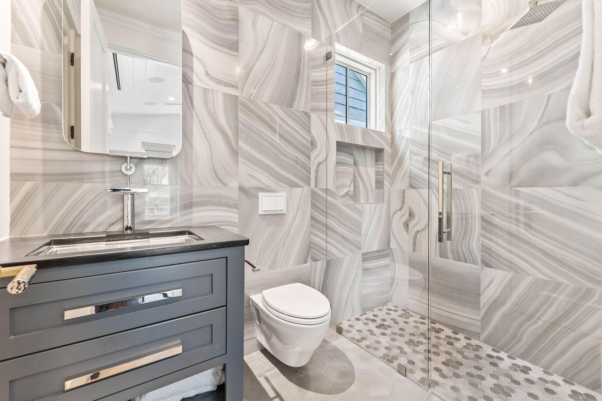 Bathroom, Glass Shower, Interior