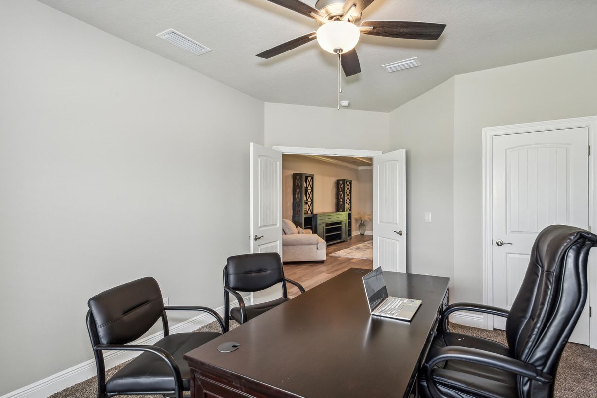 Home Office, Interior, Wood Texture Flooring
