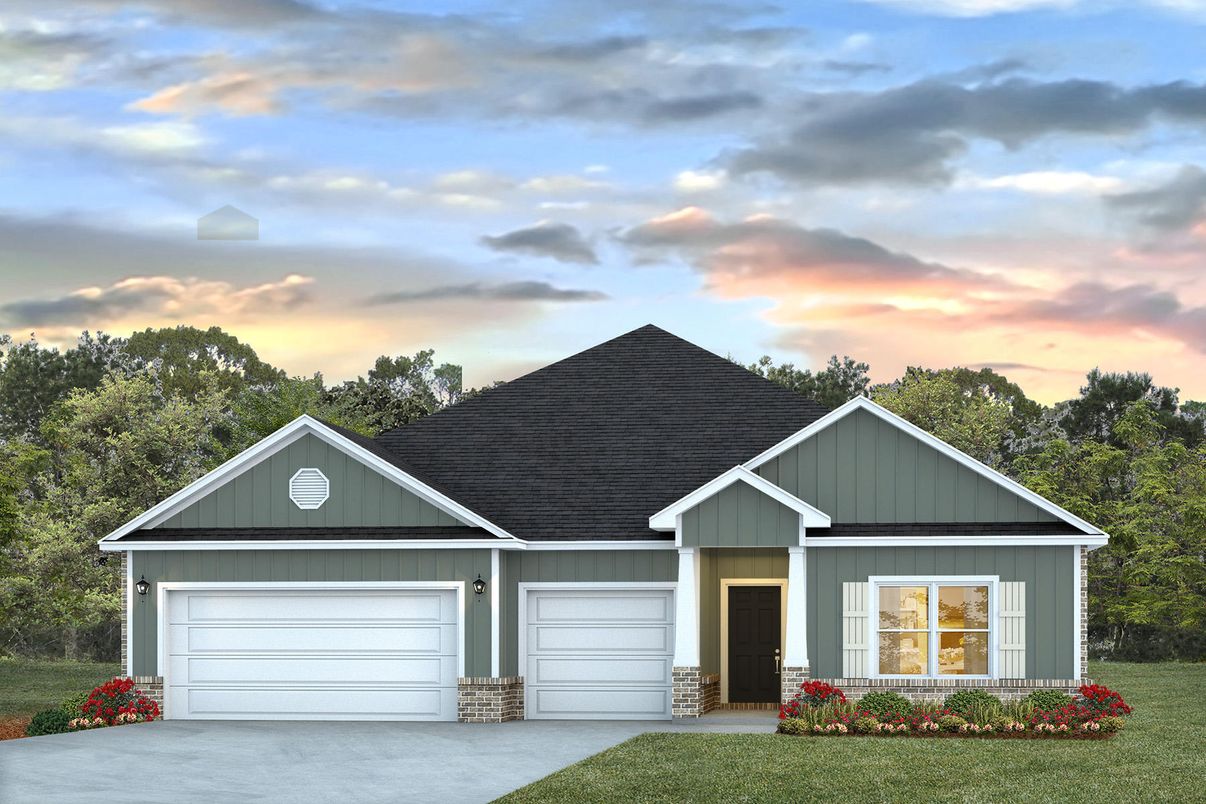Attached, Exterior, Facade, Farmhouse