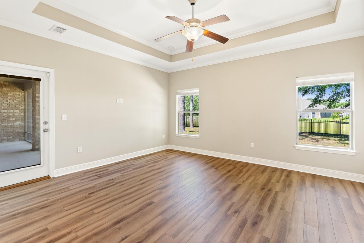 Empty room, Interior, Wood Texture Flooring